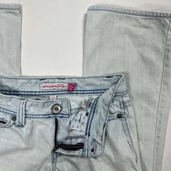 Y2K Aeropostale Low Rise Flare Jeans - Picture 2 of 9